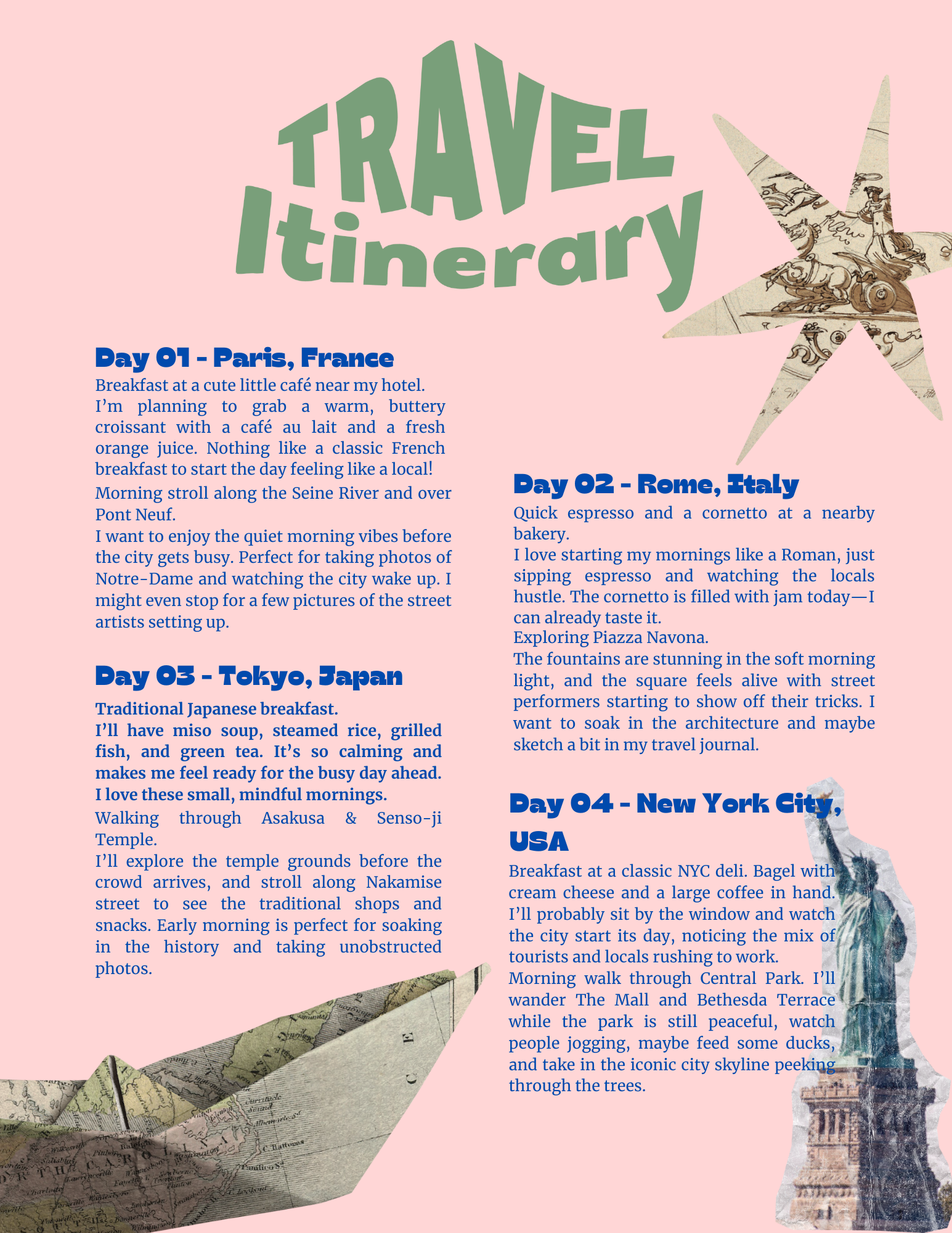Offering travel planner
